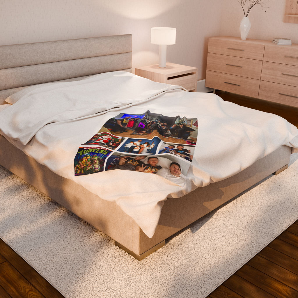 Family Multiple Photo Blanket (12 Photos Max Reccommended)