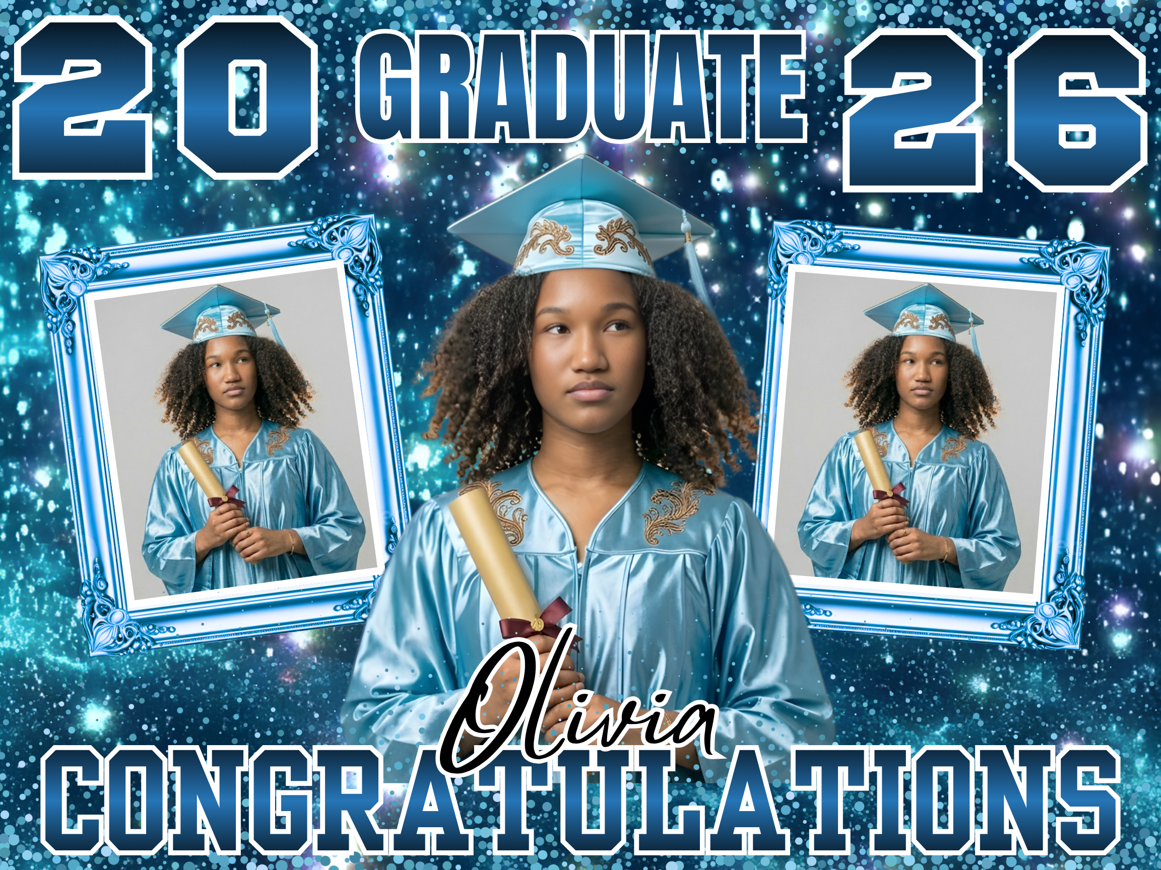 Graduate Yard Sign Design 10