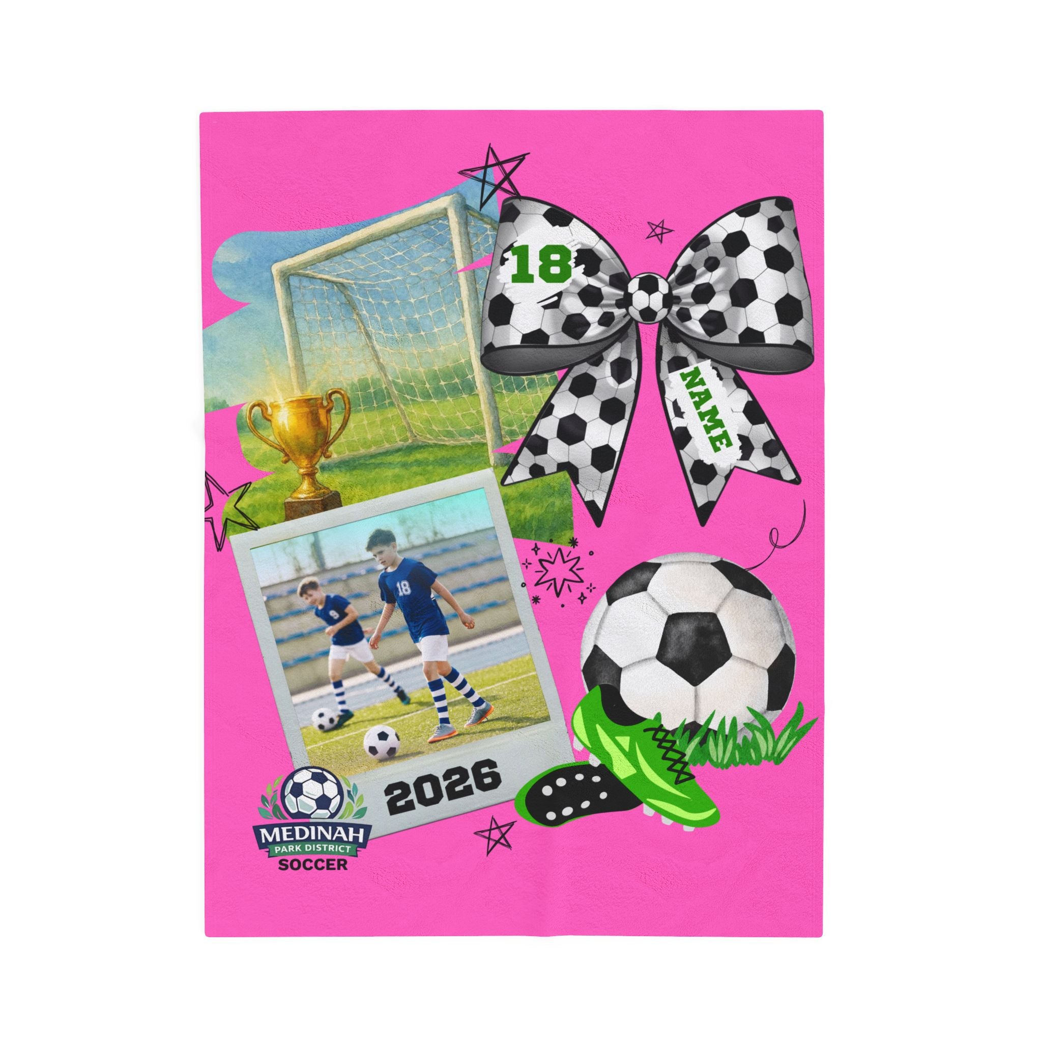 Soccer Design 3 (Pink)