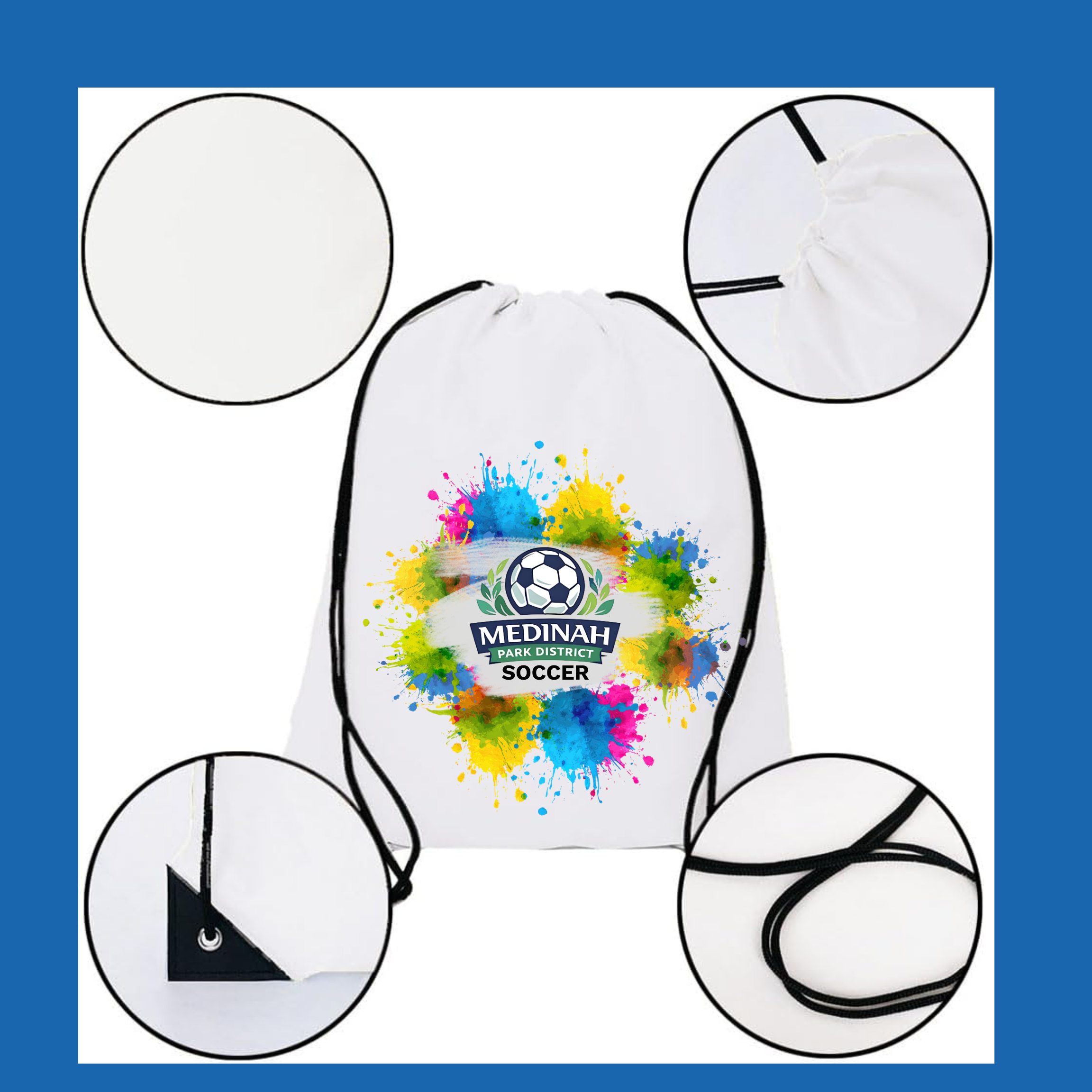 Soccer Drawstring Design 3