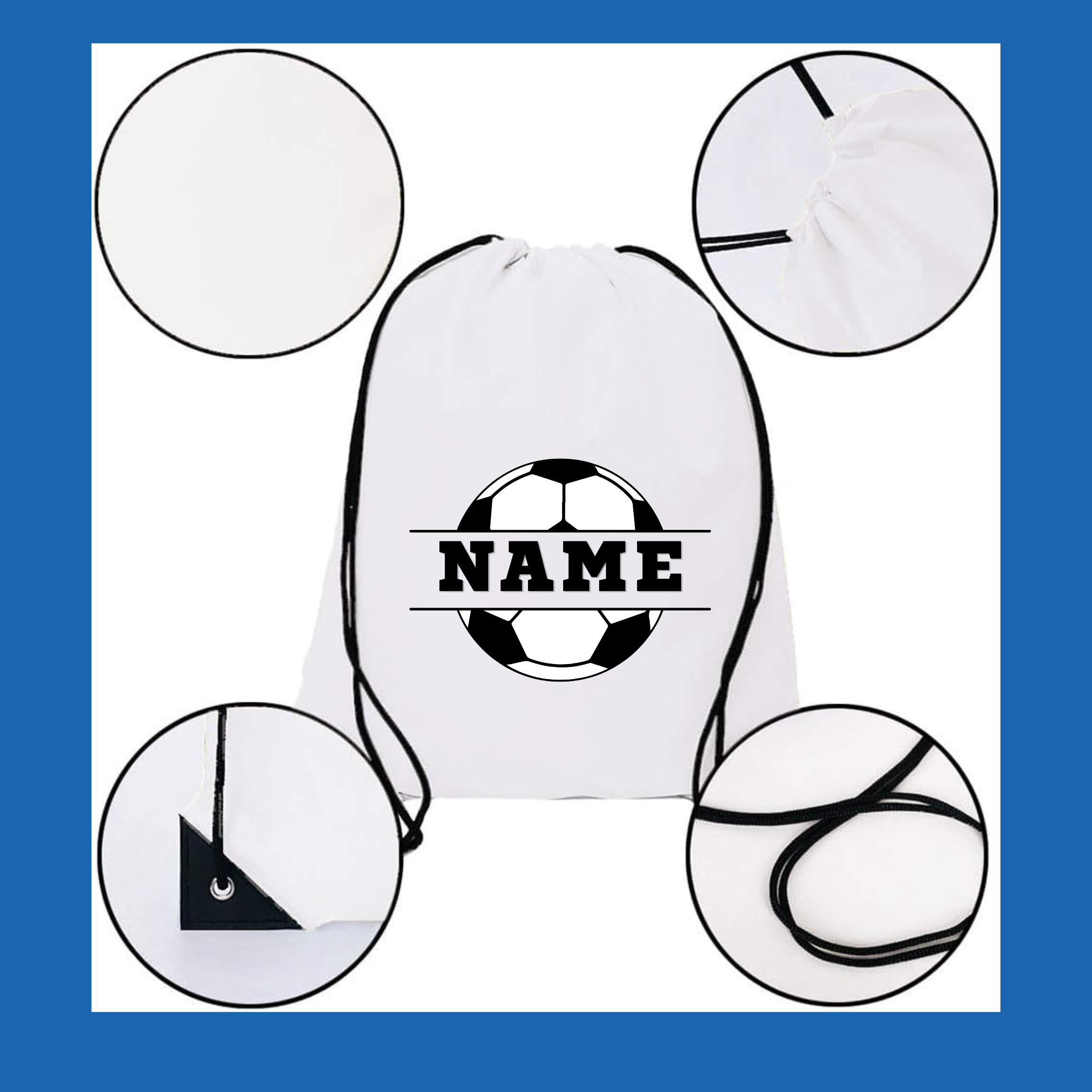 Soccer Drawstring Design 4