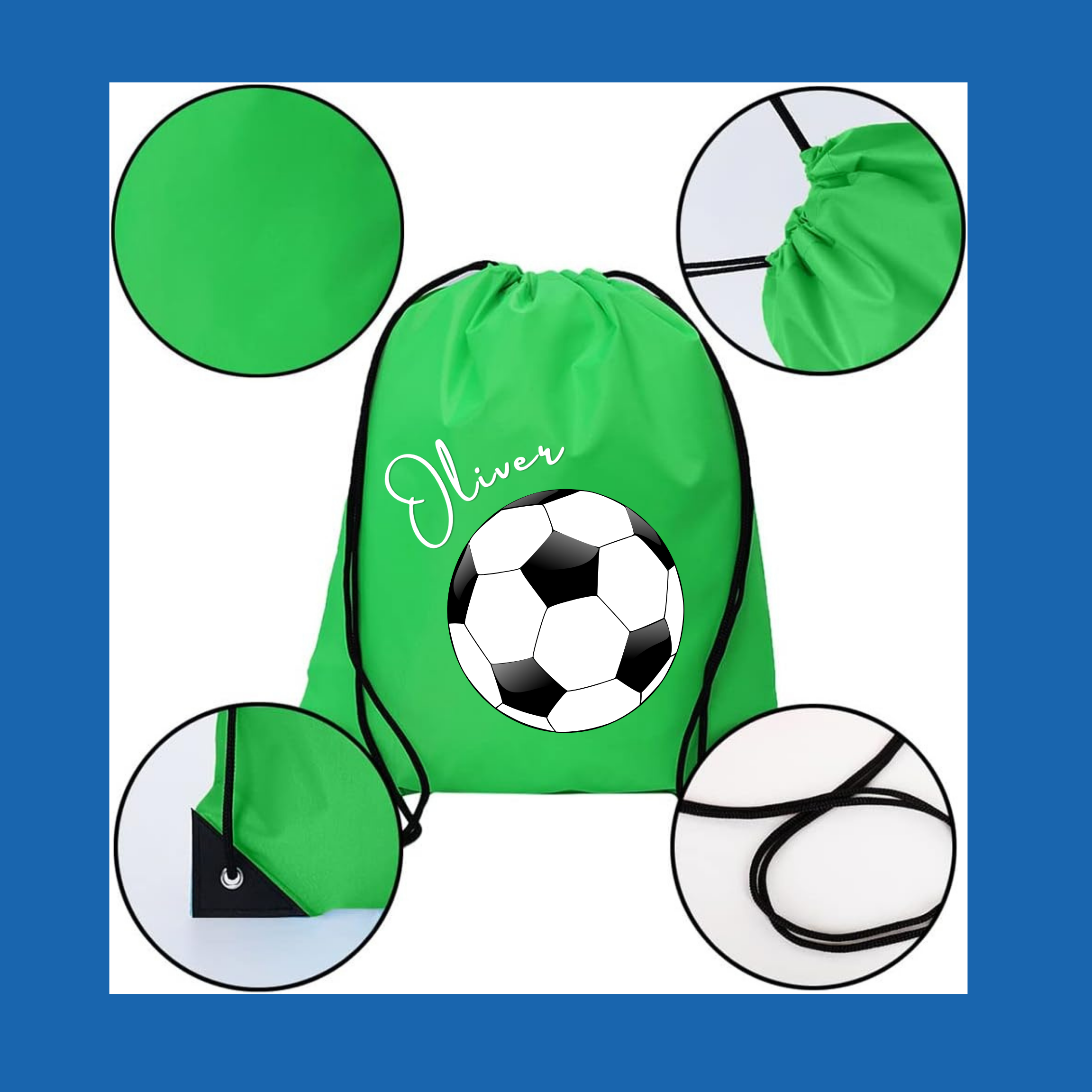 Soccer Drawstring Design 5