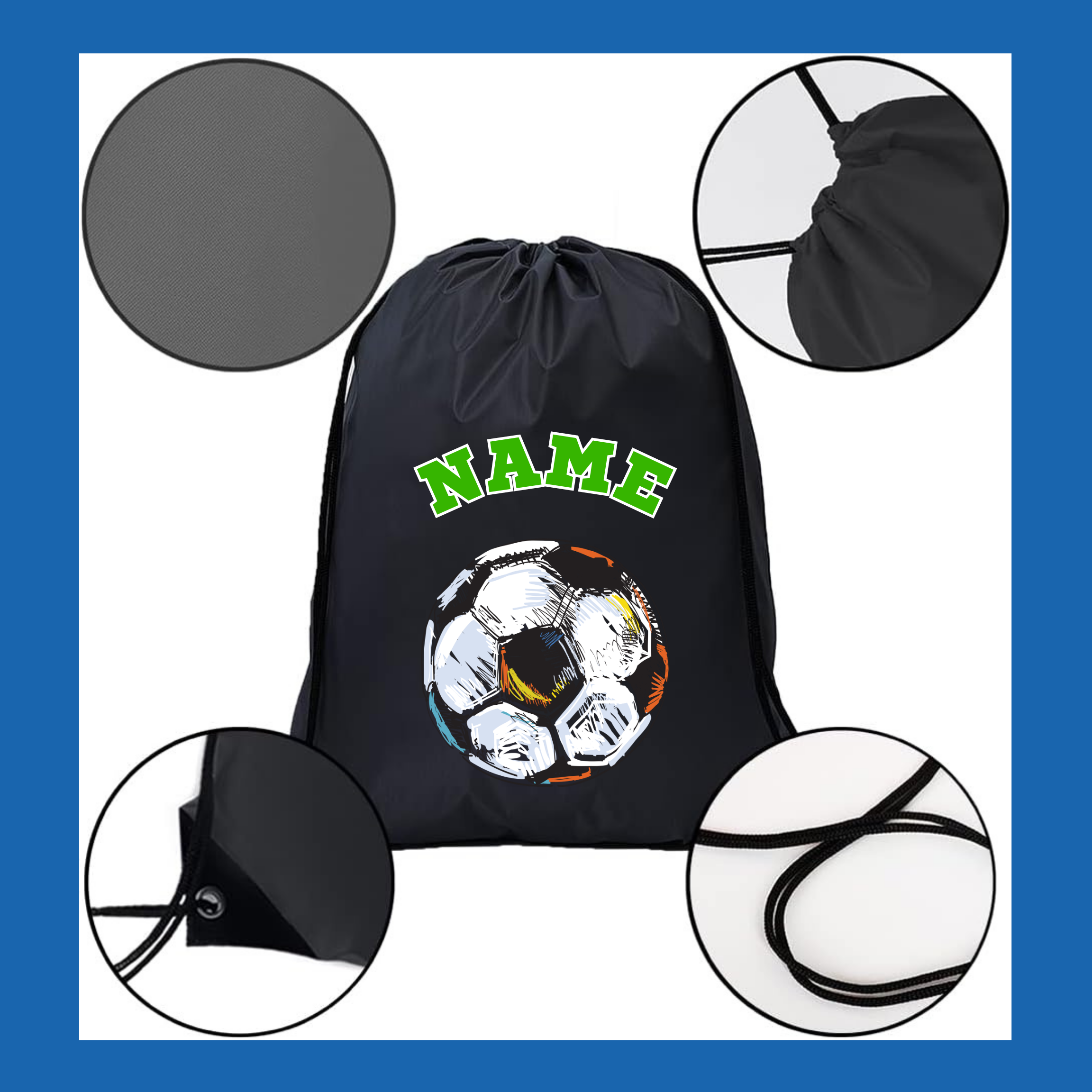 Soccer Drawstring Design 6