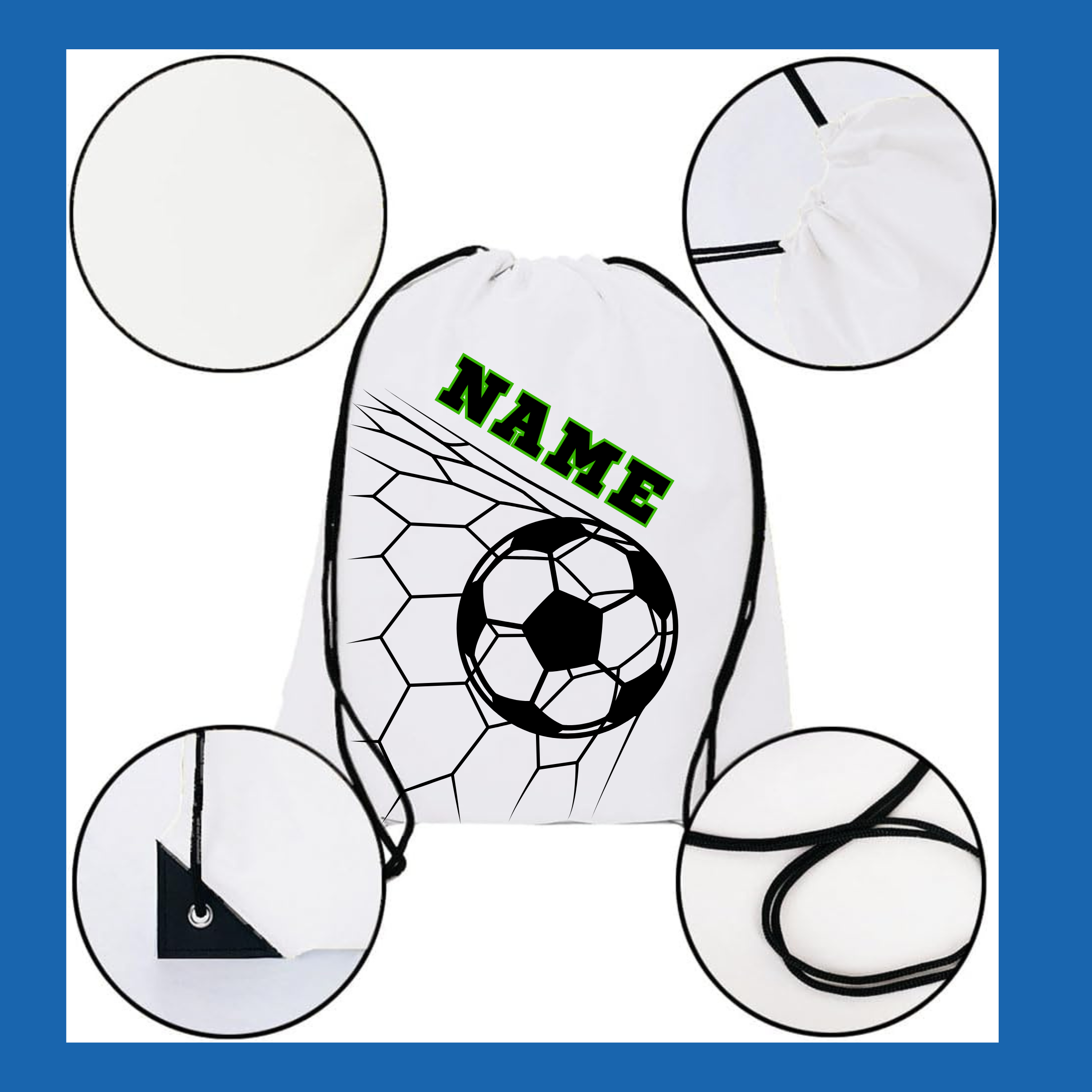 Soccer Drawstring Design 7