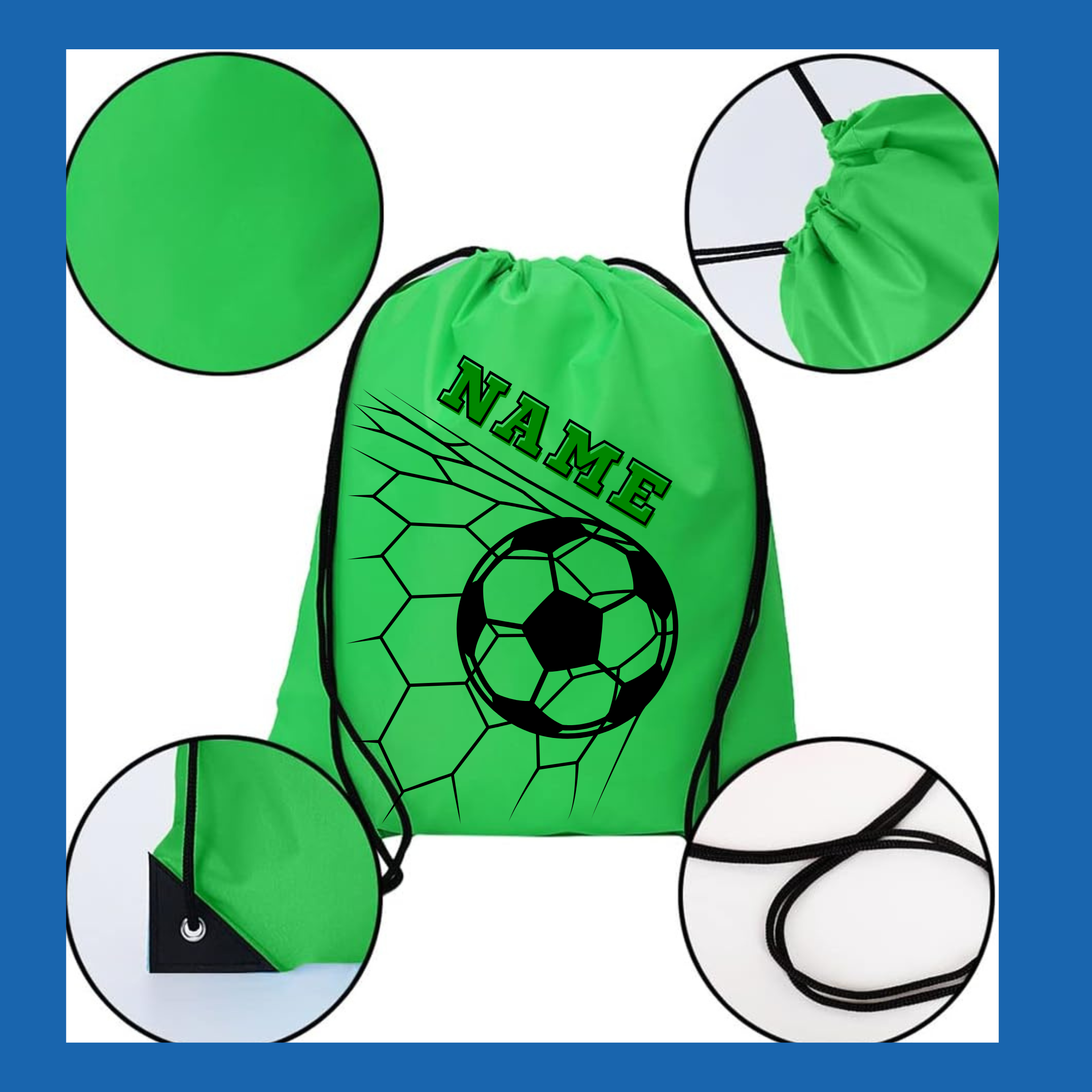 Soccer Drawstring Design 7