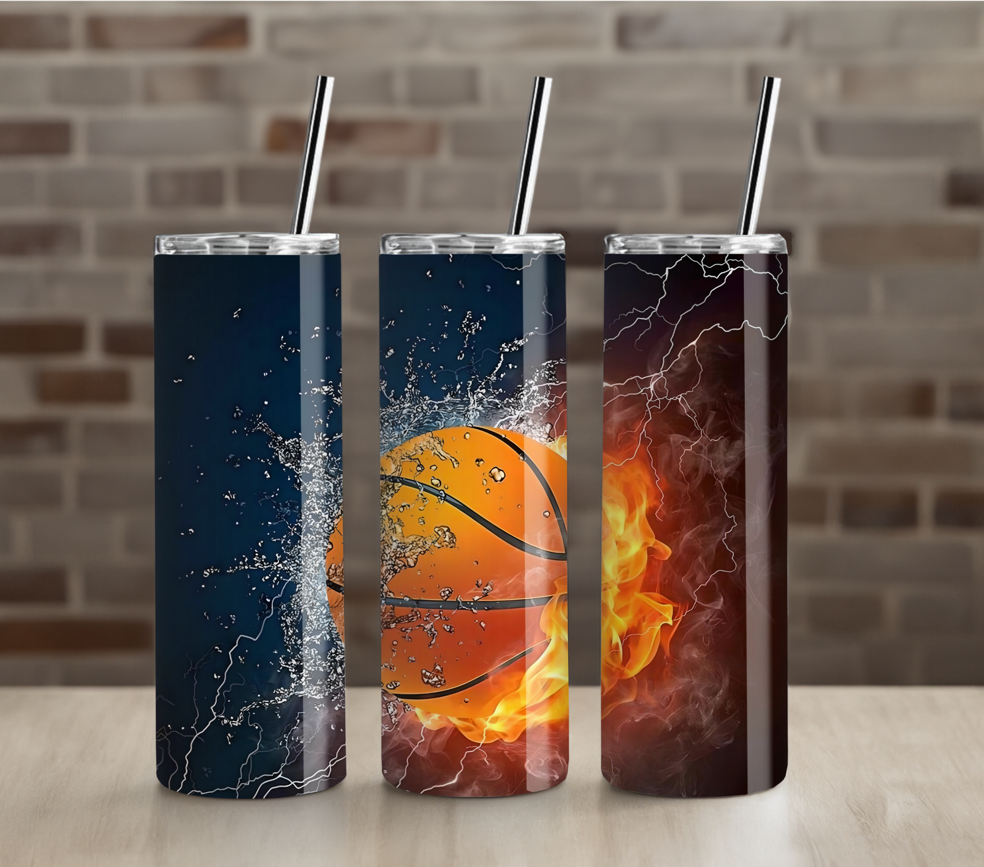 hot and cold basketball 20oz Tumbler Drinkware