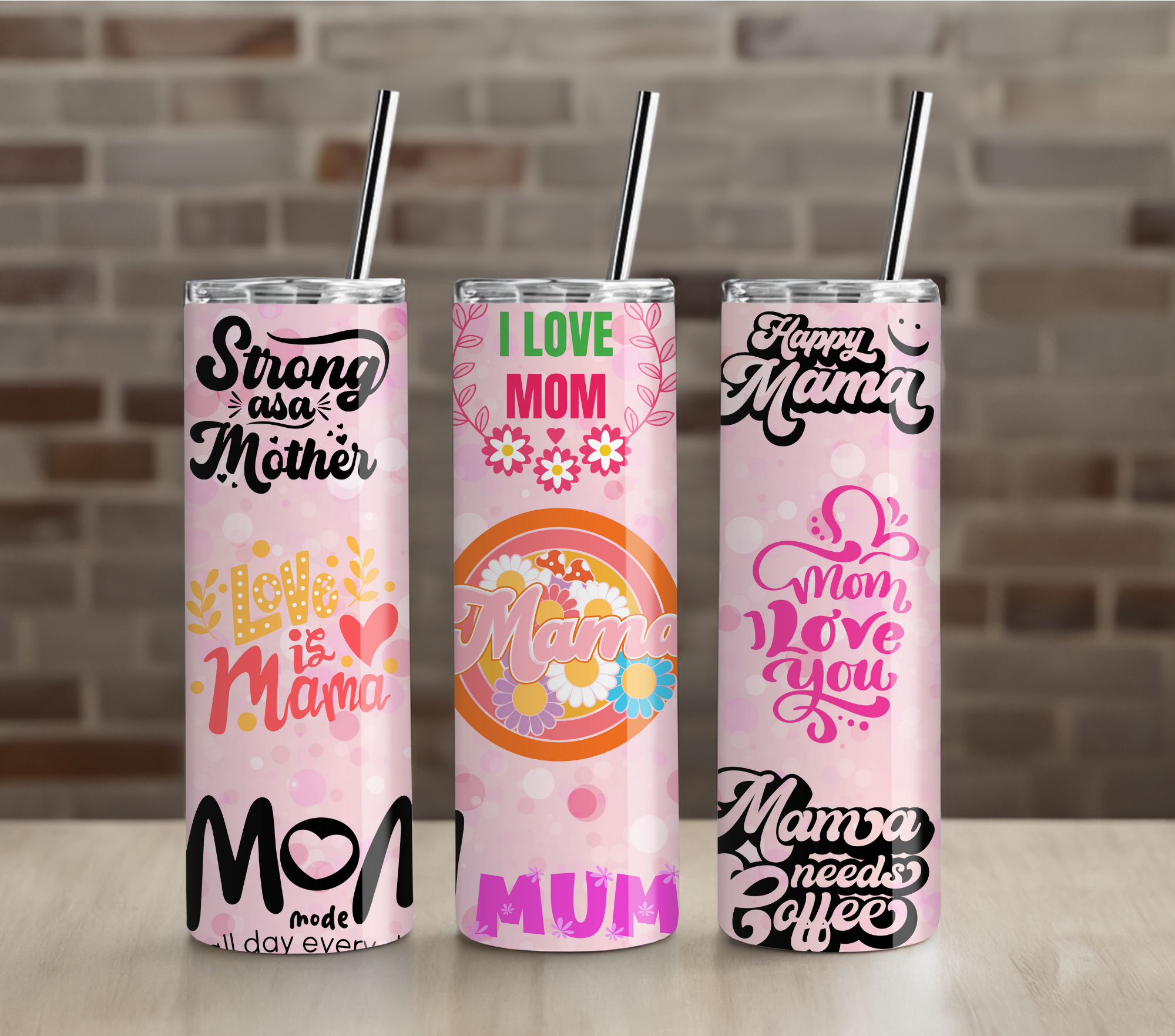 Mom Affirmation Best MOM 20oz Tumbler Drinkware