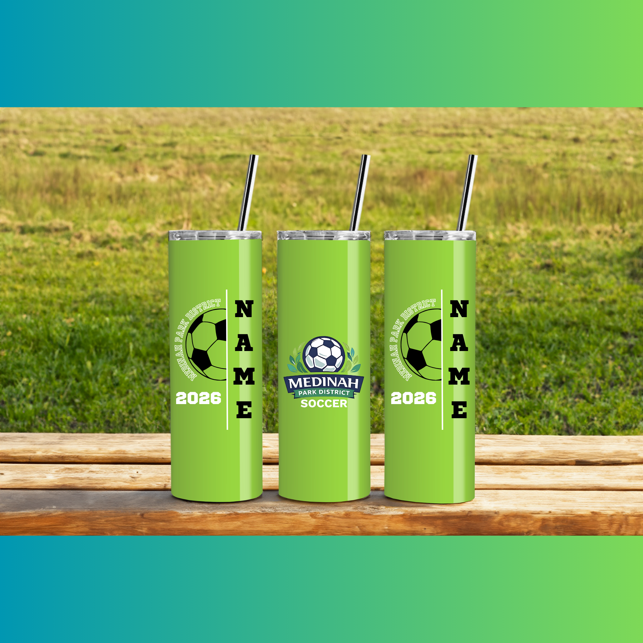 Soccer Design 11 - 20 oz Tumbler