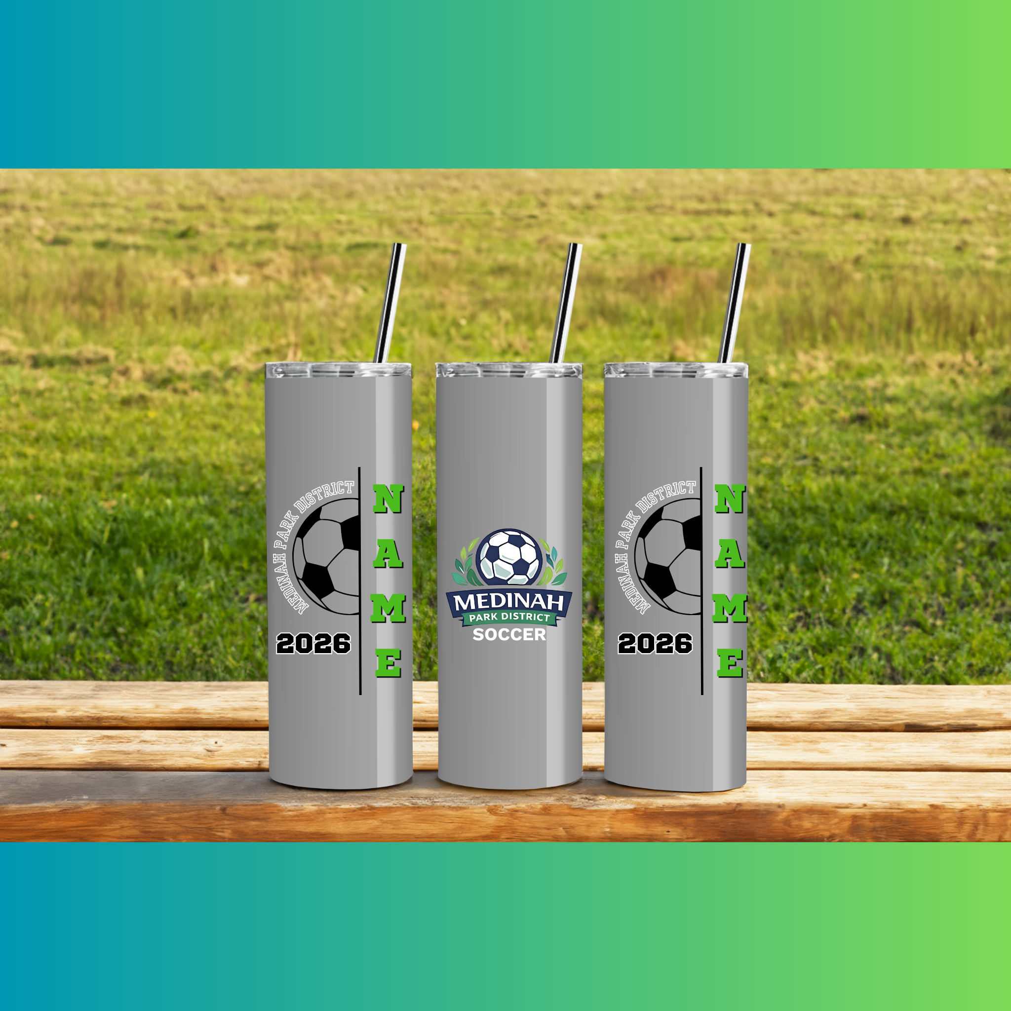 Soccer Design 11 - 20 oz Tumbler