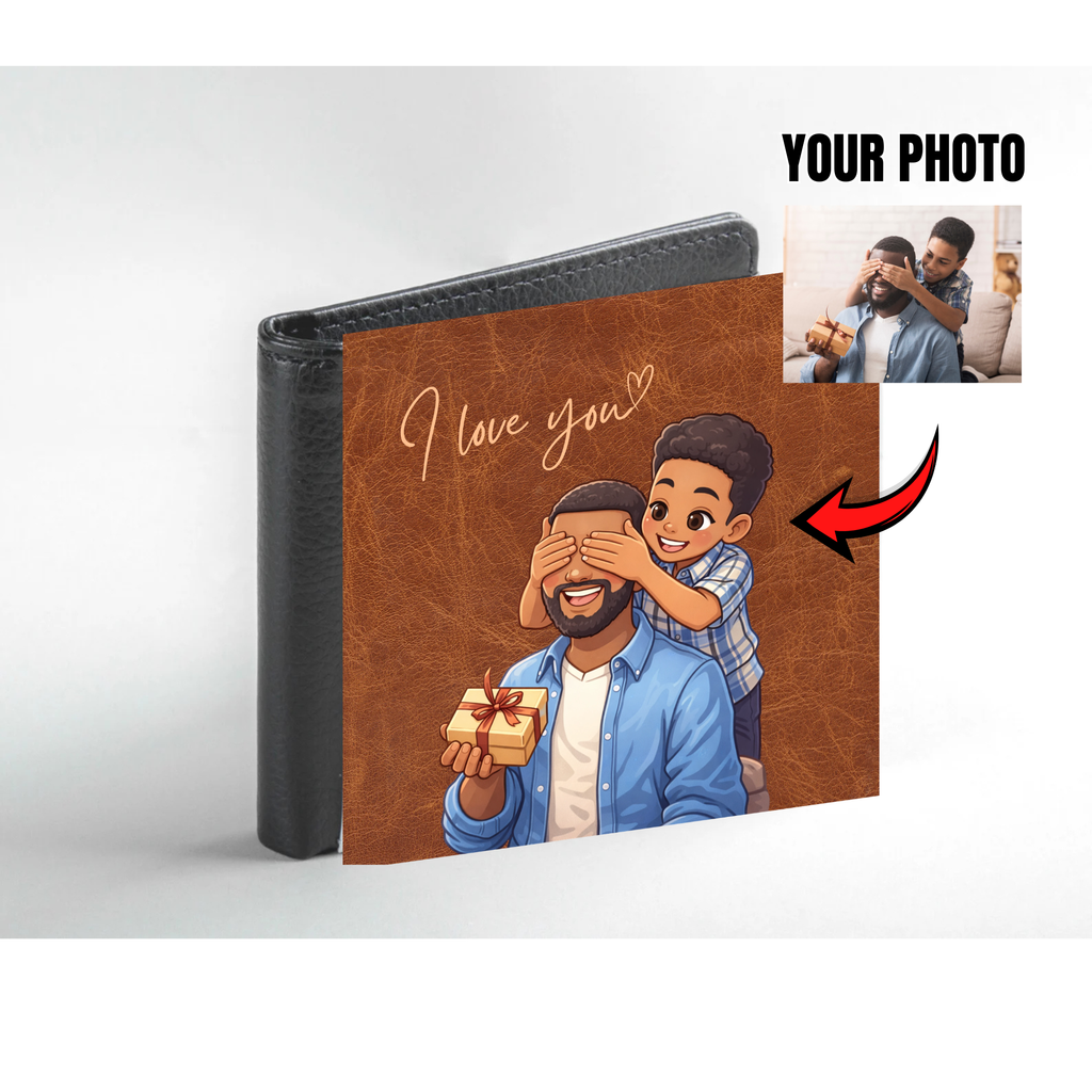 Custom Anime Dad Wallet