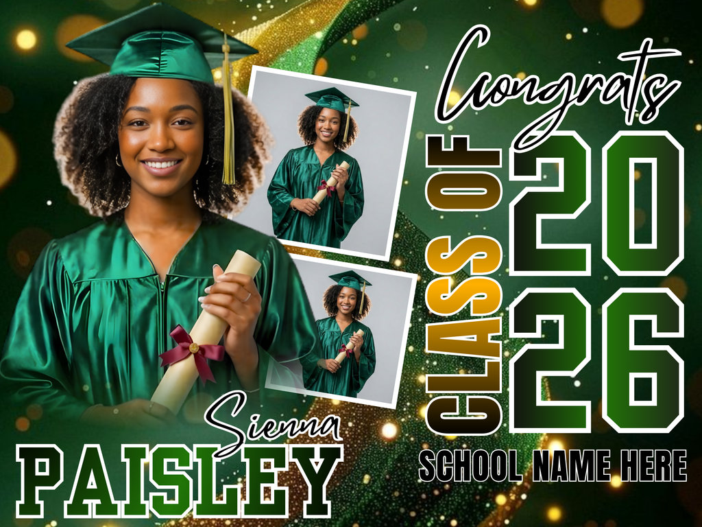 Graduate Yard Sign Design 7