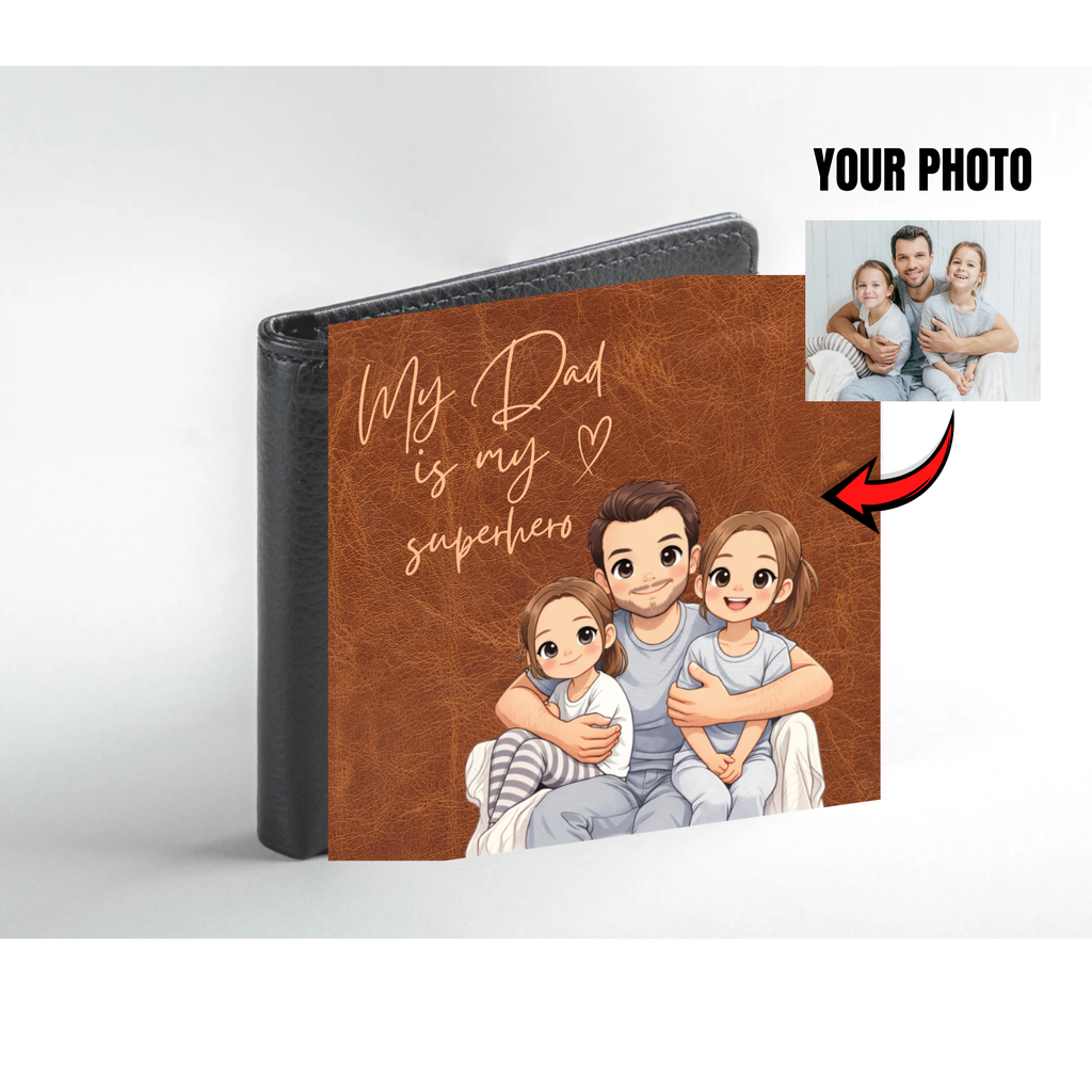 Custom Anime Dad Wallet