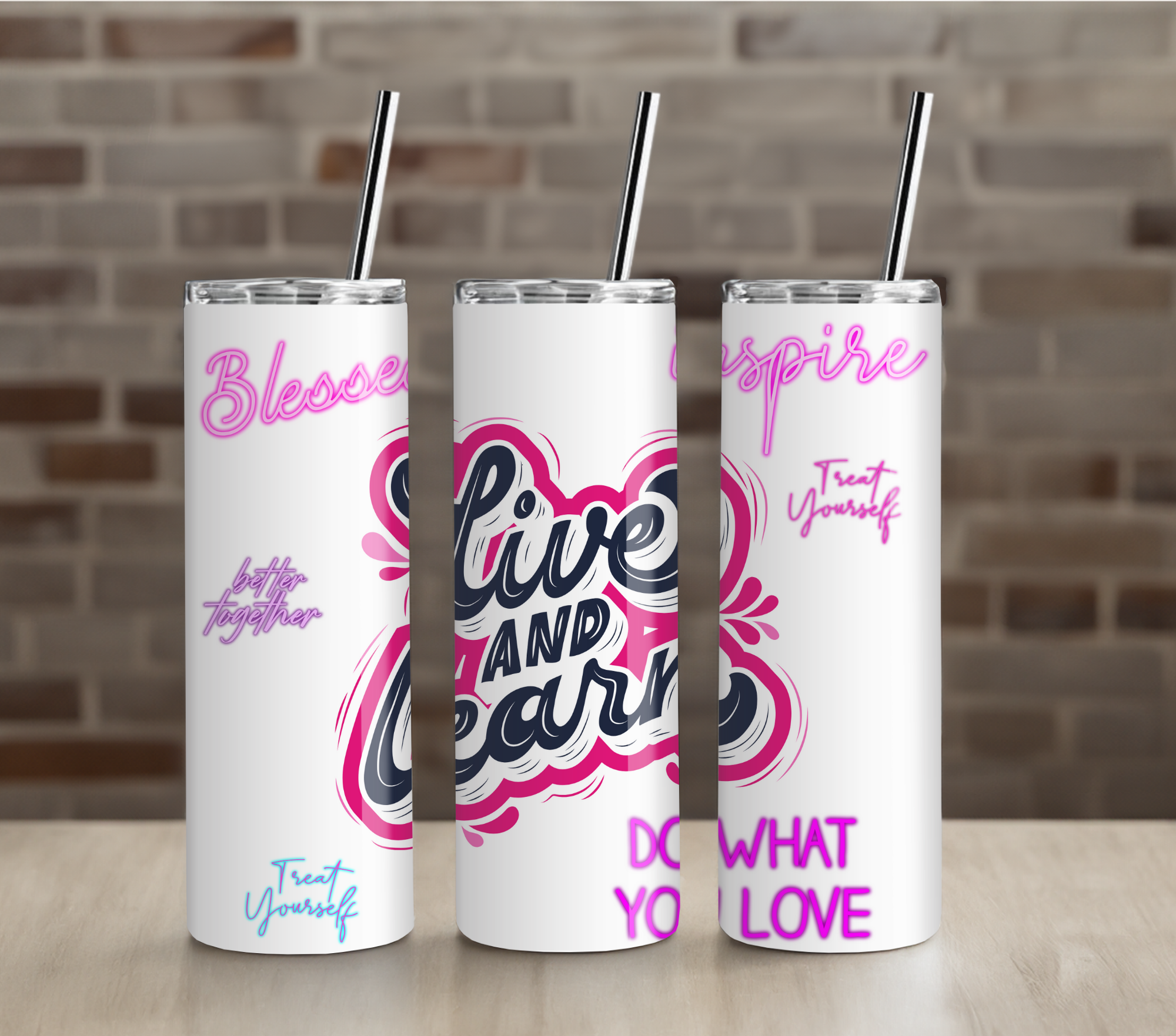 Graceful Teacher Tumbler | Positive Affirmation Gift | 20oz Skinny Insulated Cup