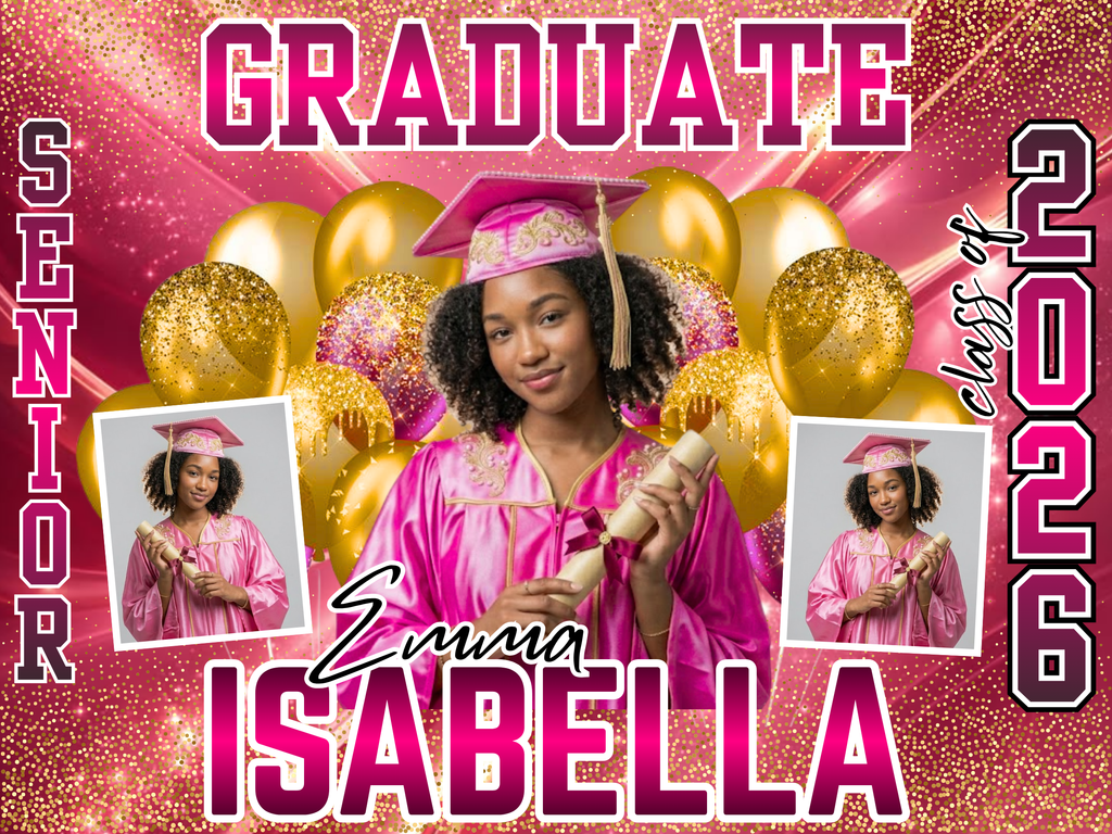Graduate Yard Sign Design 1