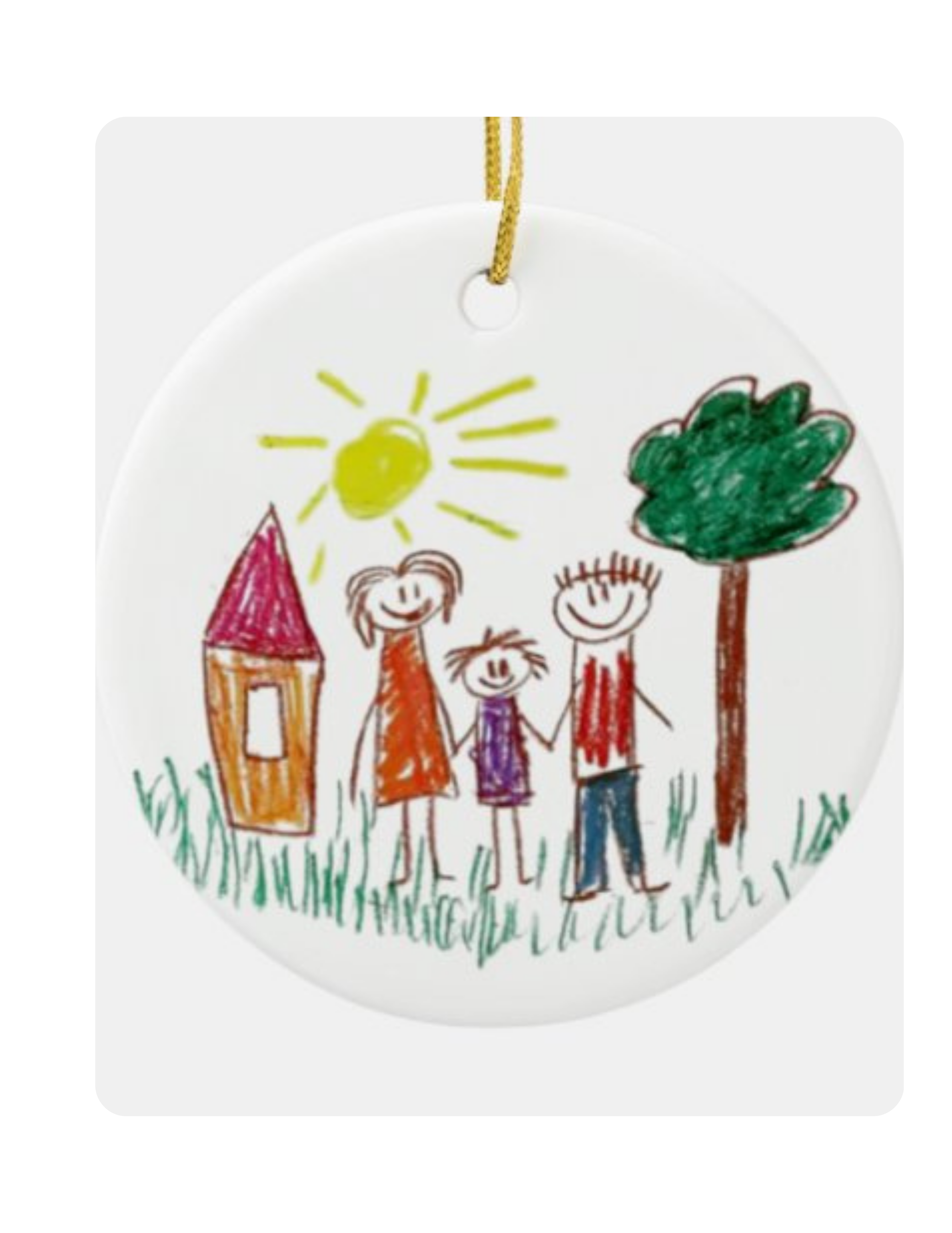 Scan your Artwork Ornament