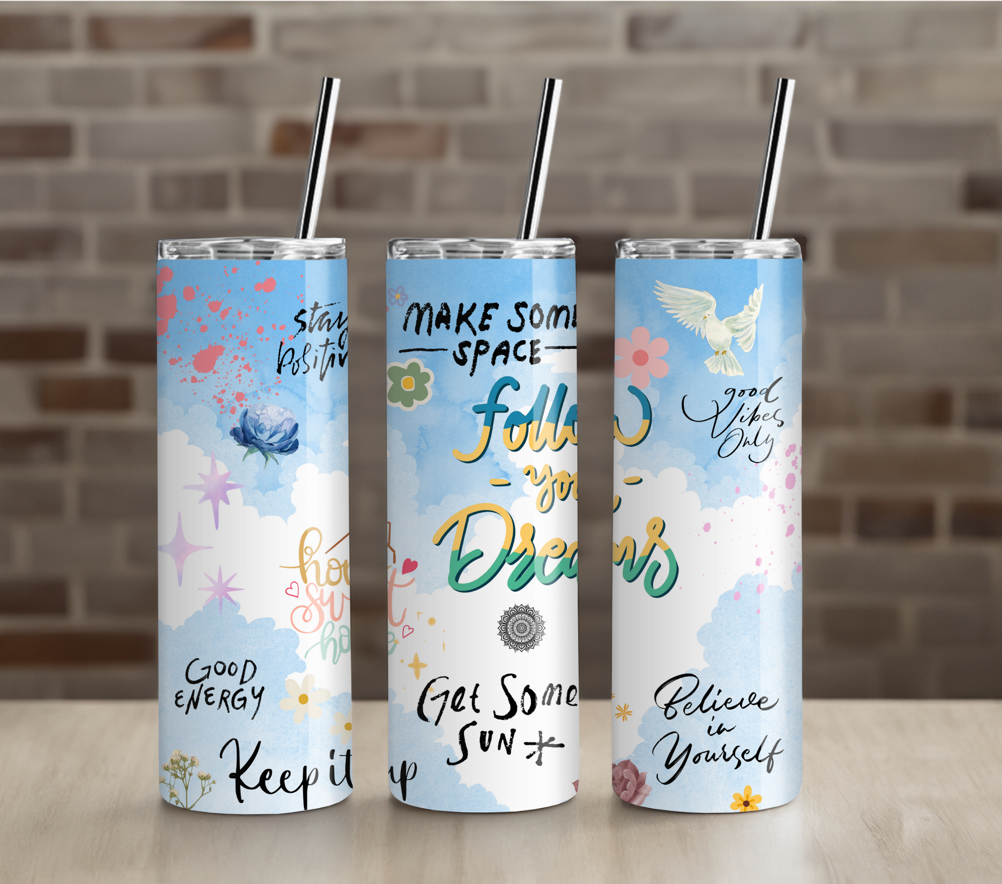 Kindness Matters Teacher Tumbler | Encouraging Classroom Quote | 20oz Skinny Cup
