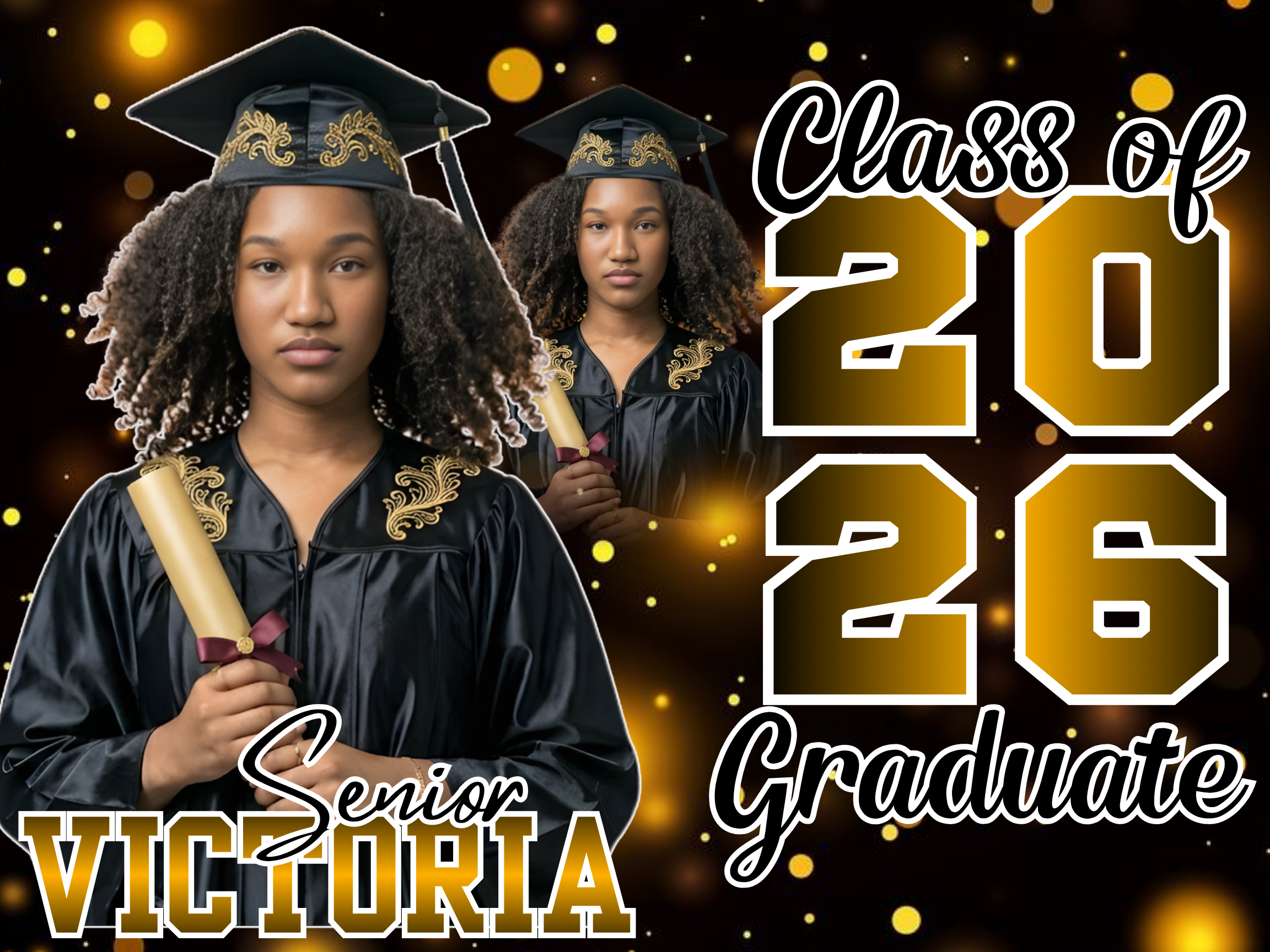 Graduate Yard Sign Design 2
