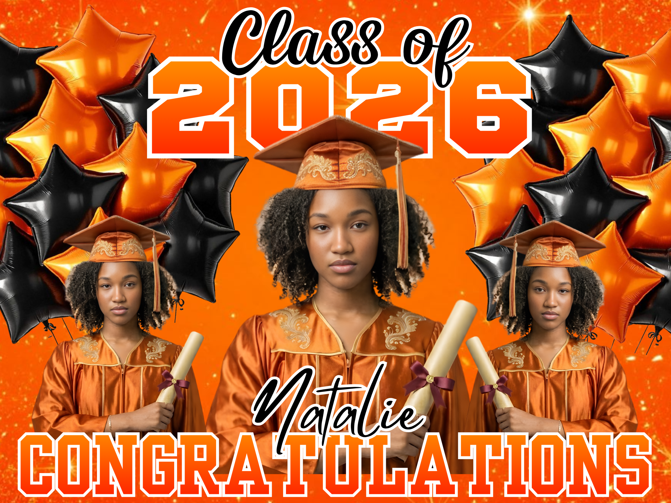 Graduate Yard Sign Design 3