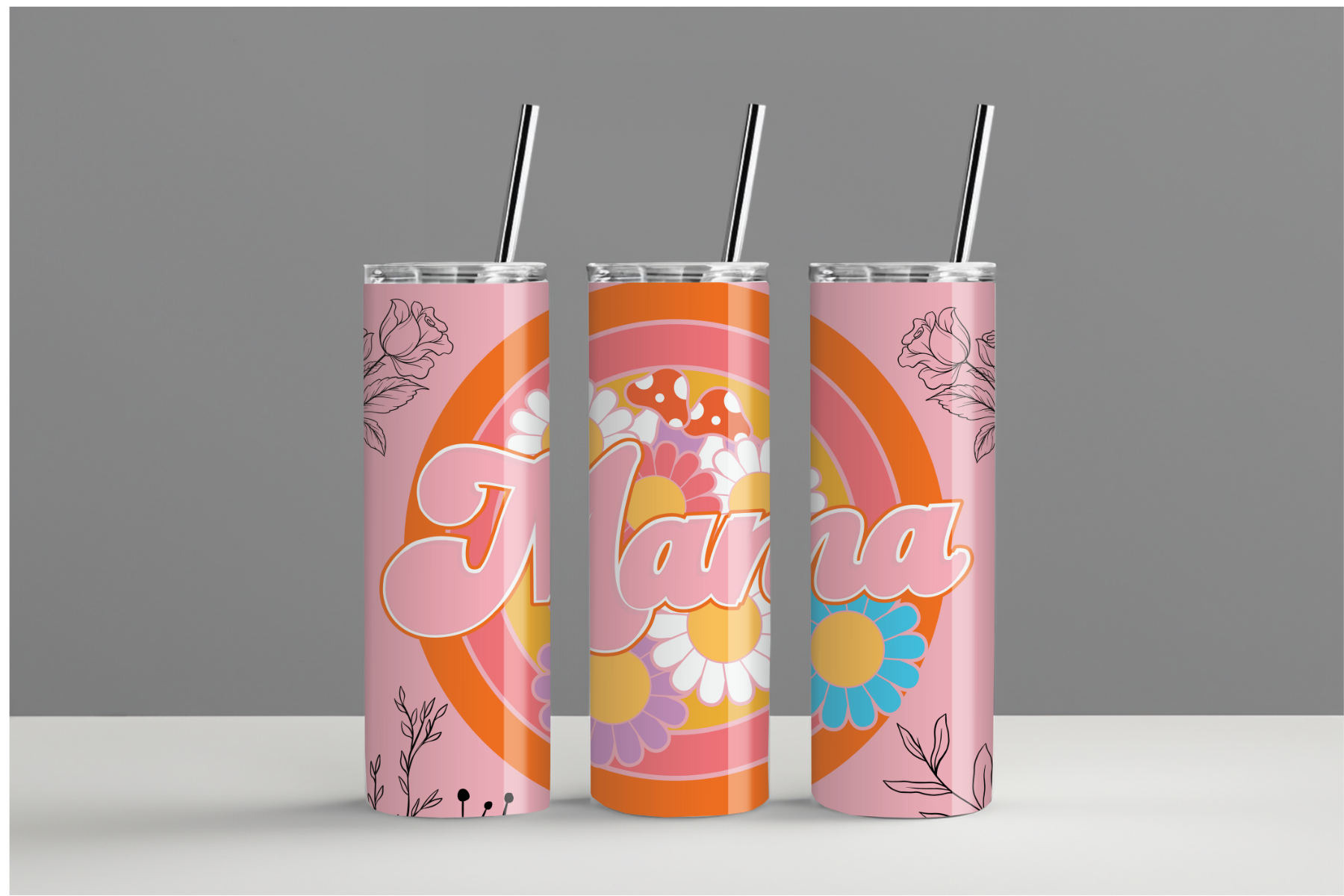 Mom Tumbler 20oz Design 8