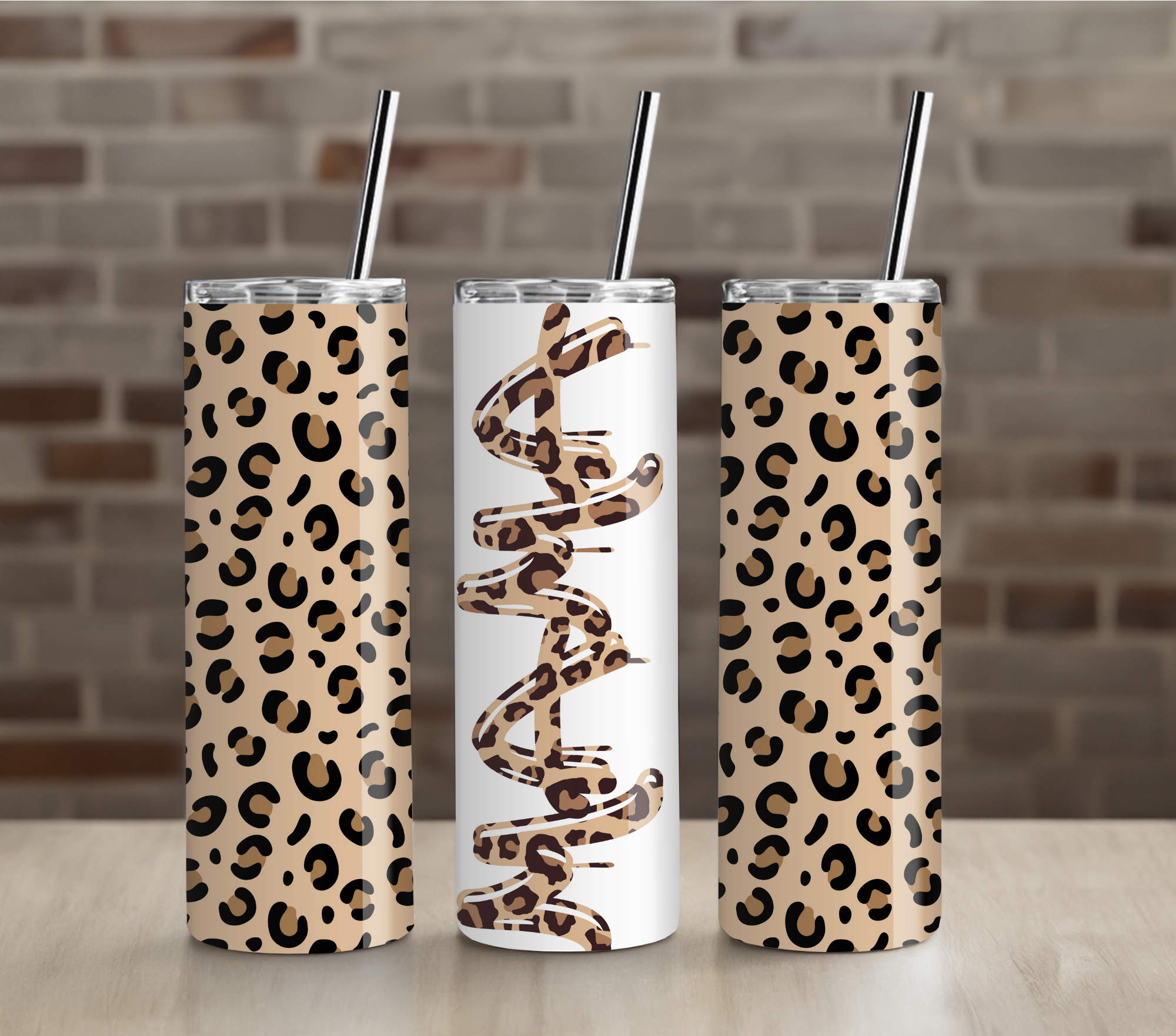 Leopard Mama 20oz Tumbler Drinkware