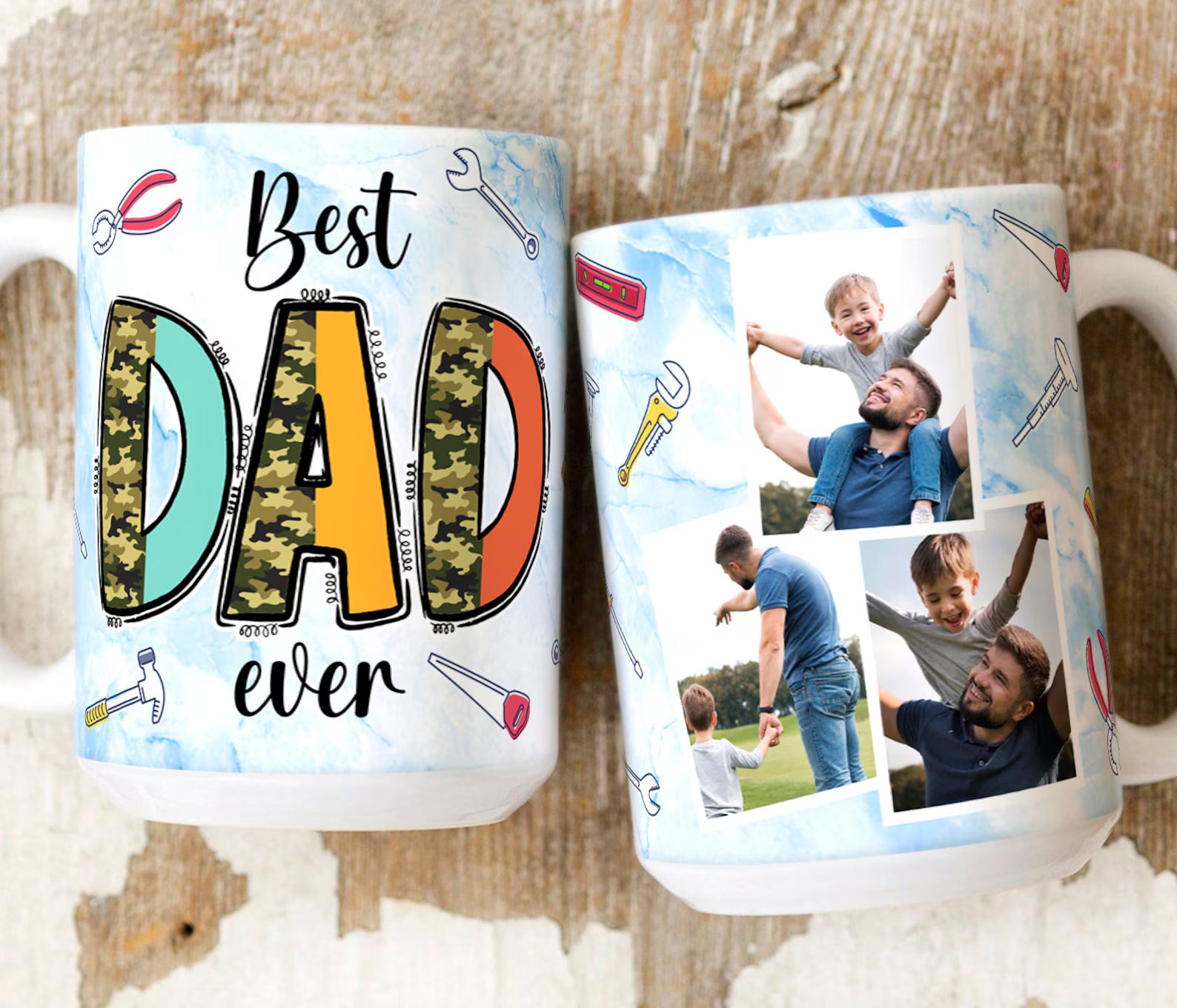 Best Dad Ever Mug Design 2