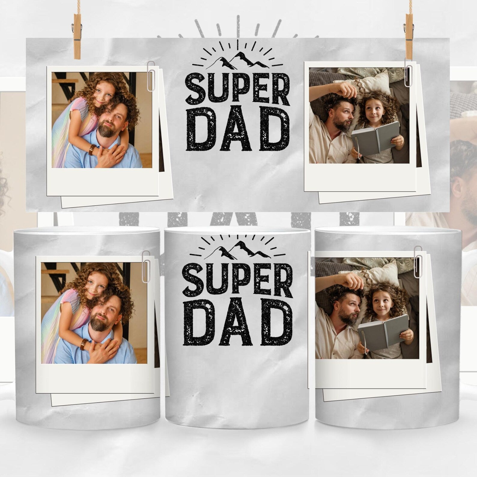 Super Dad Mug Design 2